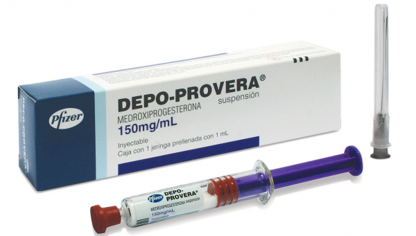 Injection of Depo Provera