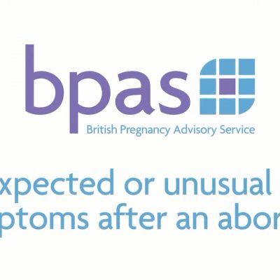 Unexpected or unusual symptoms after an abortion