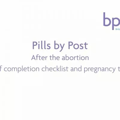 Pills by Post - After the abortion