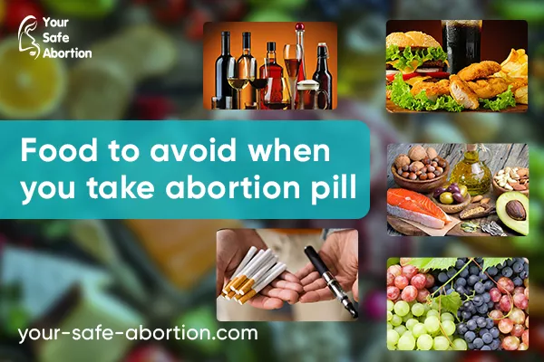 Eating nothing while taking an abortion medication - your-safe-abortion.com