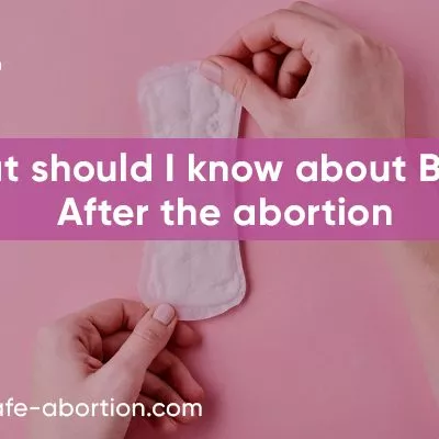 What should I understand about bleeding following an abortion? - your-safe-abortion.com