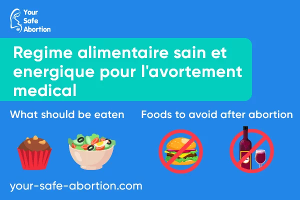 Régime alimentaire sain et énergétique pour l'avortement médicamenteux - your-safe-abortion.com